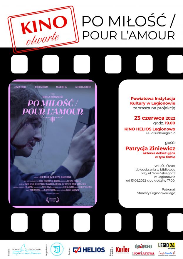 KINO OTWARTE &quot;Po miłość / Pour l&#039;amour&quot;